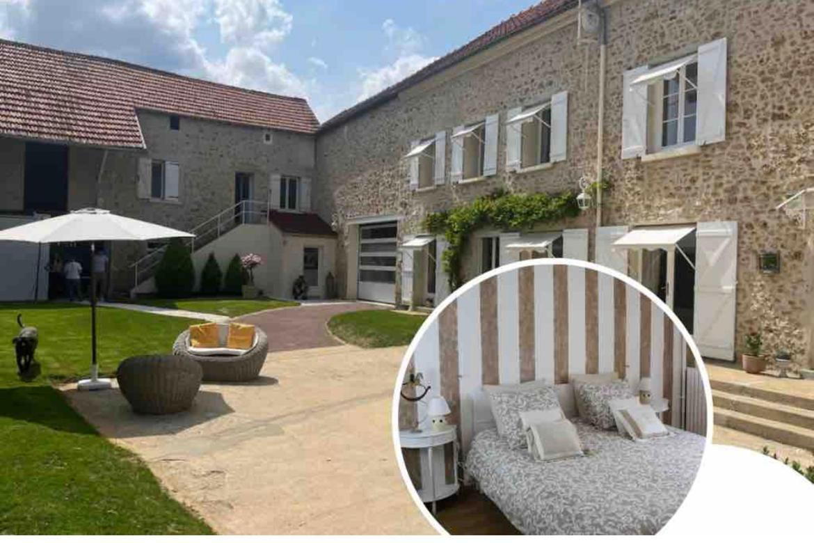 Chambres A La Maison Hermitage Aincourt Eksteriør bilde